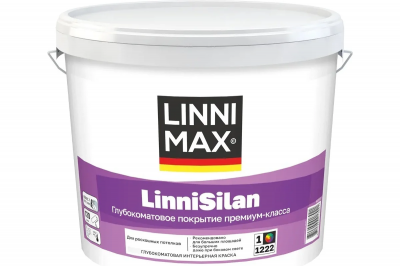 Краска водно-дисперсионная для внутренних работ LINNIMAX LinniSilan / ЛИННИМАКС ЛинниСилан (0,9 л) Краска водно-дисперсионная для внутренних работ LINNIMAX LinniSilan / ЛИННИМАКС ЛинниСилан (0,9 л)