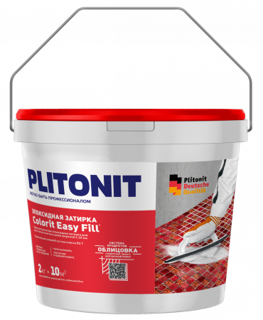 Затирка эпоксидная трёхкомпонентная PLITONIT Colorit EasyFill  - превью
