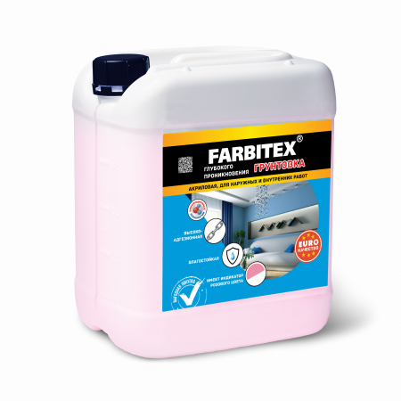 Грунтовка акриловая глубокого проникновения FARBITEX  - превью